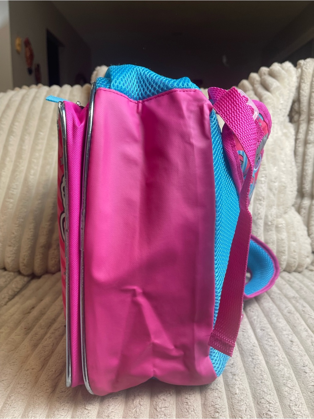 LOL Surprise B.B.s Run The World Girls School Backpack Pink Blue - Picture 7 of 9